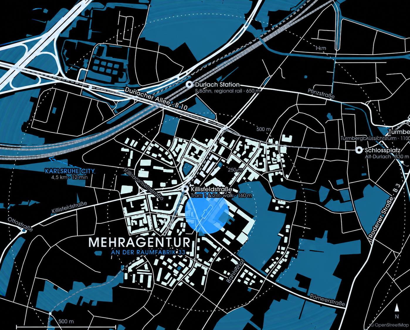 Mehragentur, Römerweg 14a, Zaisenhausen